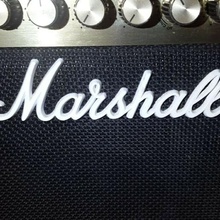 Marshall logo amplificador 3d print model - Mito3D
