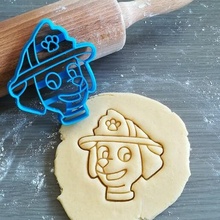 marshall paw patrol cookie cutter baking dough shape kitchen bake cookies speculoos 3d print model - Mito3D