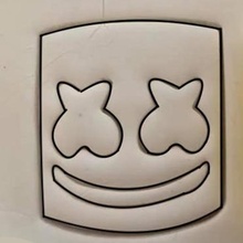 marshmallow cookie cutter kitchen 3d print model - Mito3D