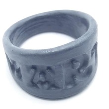 marta anello personalizzato intaglio effetto gioielli anelli la martora nomi 3d print model - Mito3D