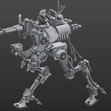 marciano avestruz cavaleiros cidonia 40k adepto mecanicus Admech cogboy cogboys miniatura robô jogos guerra warhammer40k martelo modelos 3d print model - Mito3D
