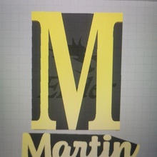 martin ornamento arte Camera letto 3d print model - Mito3D
