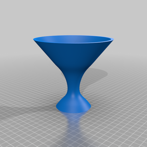 martiniglass container decor 3D print model - Mito3D