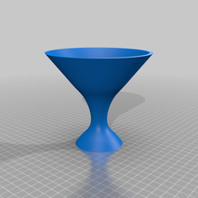martini bardağı konteyner dekor 3d print model - Mito3D