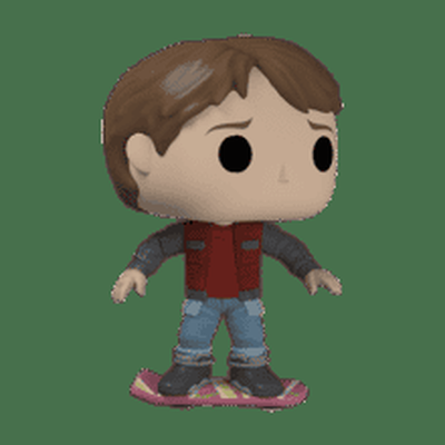 marty mcfly hoverboard funko pop to zukunft 3d print model - Mito3D