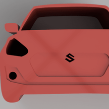 Maruti suzuki çabuk anahtarlık moda arabalar 3dprinting Volkswagen 3d print model - Mito3D