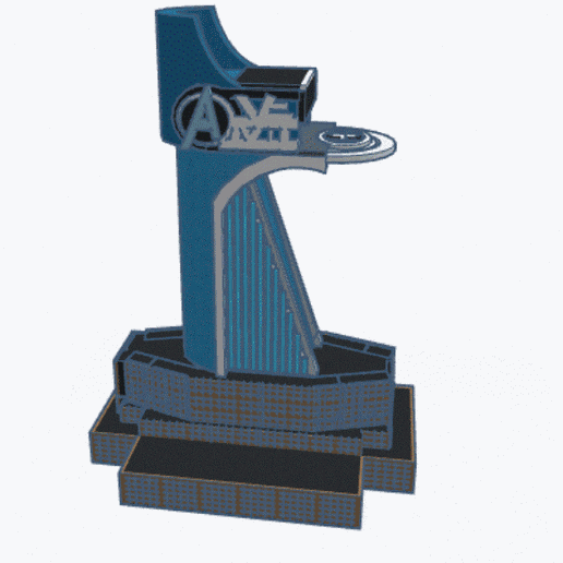 hayret intikamcı torre mimari halot yapımı 3D print model - Mito3D