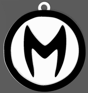 meraviglia Vendicatori portachiavi scarlatto strega chiave anelli i fumetti supereroi 3d print model - Mito3D