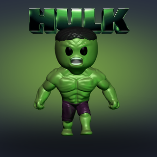 maravilha Duplo mordeu hulk maravilha MCU vingadores hulk incrível hulk marca rufo Thor Ragnarok gladiador 3d print model - Mito3D