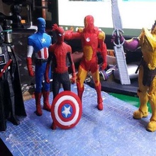 marvel avengers finale ironman thanos captain america, spiderman jeu de fin partie america 3d print model - Mito3D