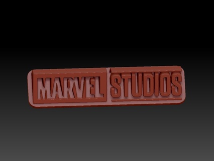 marvel studios logo avengers heroes iron man hulk spider thor thanos captain america edbo 3d print model - Mito3D