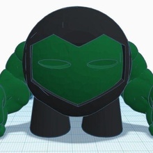 marvin hulk multi color art creatures 3d print model - Mito3D