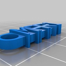 Mary özelleştirilmiş organizasyon 3d print model - Mito3D
