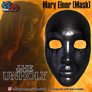 mary elnor mask - unholy movie halloween 3d print model - Mito3D