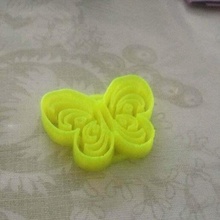 Marzipan cortador borboleta motivo cozinha_dining 3d print model - Mito3D