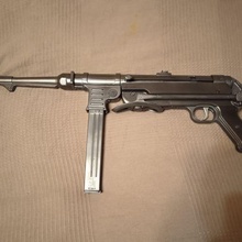 pistola ametralladora mp 40 3d 3d print model - Mito3D