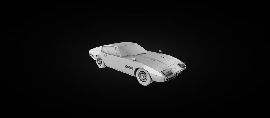 maserati ghibli gt game car vw drive life speed 3d print model - Mito3D