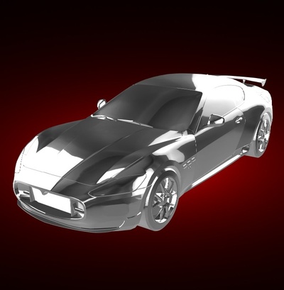 maserati granturismo gt automobile car vehicle rally race sports derby supercar 3d print model - Mito3D
