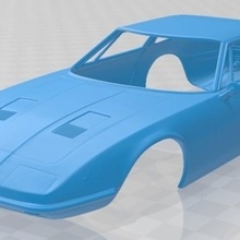 maserati indy 1969 printable body car 3d print model - Mito3D
