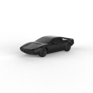 maserati merak 1972 pre-supported diecast miniatures scalemodels collectibles 1 32 43 64 76 87 cars precision supported hobby diorama vehicles detailing collectors automobilia custom 3d print model - Mito3D