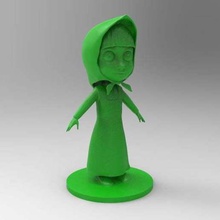 masha Urso desenho animado esculturas 3d print model - Mito3D