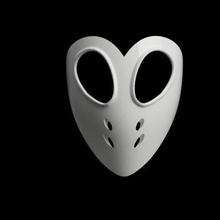 mashiro visored maschera di candeggina vari anime cosplay il costume hollow vizard 3d print model - Mito3D