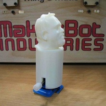 ezmek yürüteç kabuk saat mekanizması Makerbot projeler openscad oyuncak özellikli yürüyüşçüler rüzgar 3d print model - Mito3D