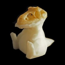 mashup-rex vari dinosauro t-rex lowpoly low-poly meshmixer remix creatura cranio le ossa storia 3d print model - Mito3D