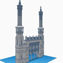 masjid al-haram meca 3d print model - Mito3D
