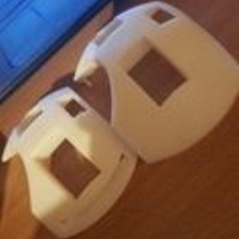 Maske 3d print model - Mito3D