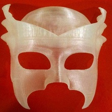 maschera moda costume 3d print model - Mito3D