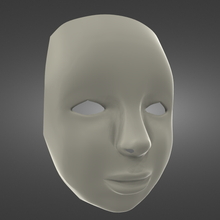 Maske 3d print model - Mito3D