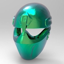 maschera forza alfa 3d print model - Mito3D