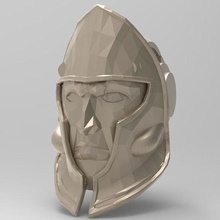 maske Antik 3d print model - Mito3D