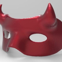 maske şeytan 3d print model - Mito3D