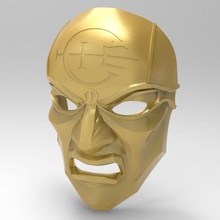 Maske entehrt 3d print model - Mito3D