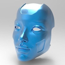 maske Eva 3d print model - Mito3D