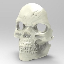 Maske Schädel 3d print model - Mito3D