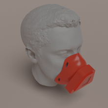 máscara de covid-19 coronavirus v20 la herramienta covid19 covid 19 protección para cara 3d print model - Mito3D