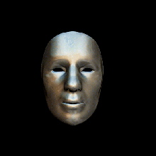 masque déguisement mode 3dmask voile faux visage domino 3dprint 3dprinting 3d 3dmodels 3dprintablemodels 3d print model - Mito3D