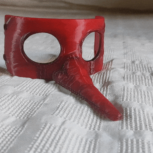 mascarar Fujita dorohedoro tradicional japonês tengu + chaveiro 3D print model - Mito3D