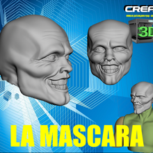 masque tête 3d print model - Mito3D