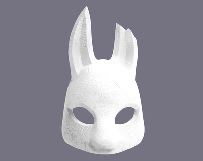 maske avcı dbd 3d Yazdır model karakter Kostüm oyunu kask oyunlar oyun Sanat oyuncaklar hobi tavşan maskeli balo eğlence cadılar bayramı kendin yap 3d print model - Mito3D