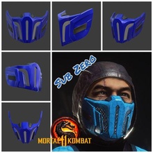 mask mortal kombat 11 - dao kuai liang armor helmet cosplay mk11 mkx mk9 scorpion sub zero reptile noob saibot ermac chamilion smoke 3d print model - Mito3D