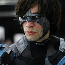 maschera di nightwing batman arkham knight moda cosplay prop il costume 3d print model - Mito3D