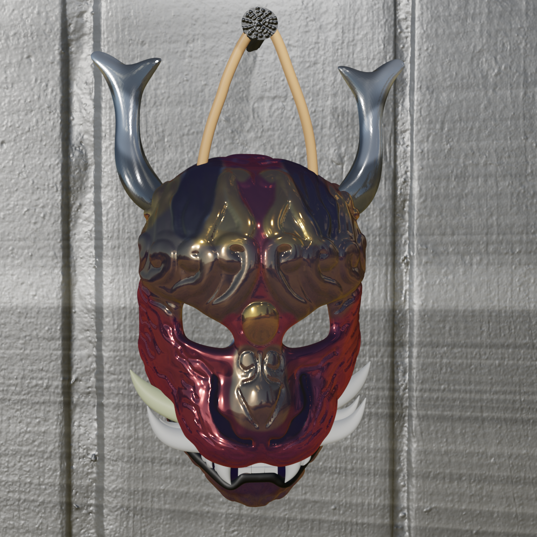maske geçmek Sakura Bedava ateş 3D print model - Mito3D