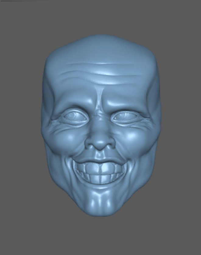 máscara sonreír 3D print model - Mito3D