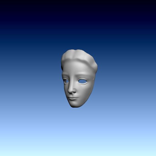 mask statue liberty monument - trujillo peru 3D print model - Mito3D