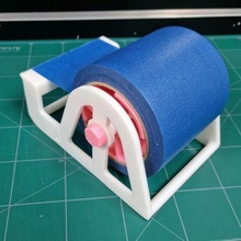 Maskierung Band Spender 100mm Werkzeug 3dprinter 3d print model - Mito3D