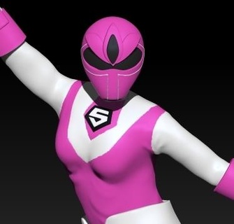 maskman pink 3d model Art maskman maskman pink pink power ranger power ranger mask man maskman 3d model  3d print model - Mito3D